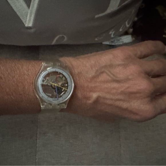 Original 80’s SWATCH WATCH~ RARE~~ Jelly Fish - Picture 6 of 6